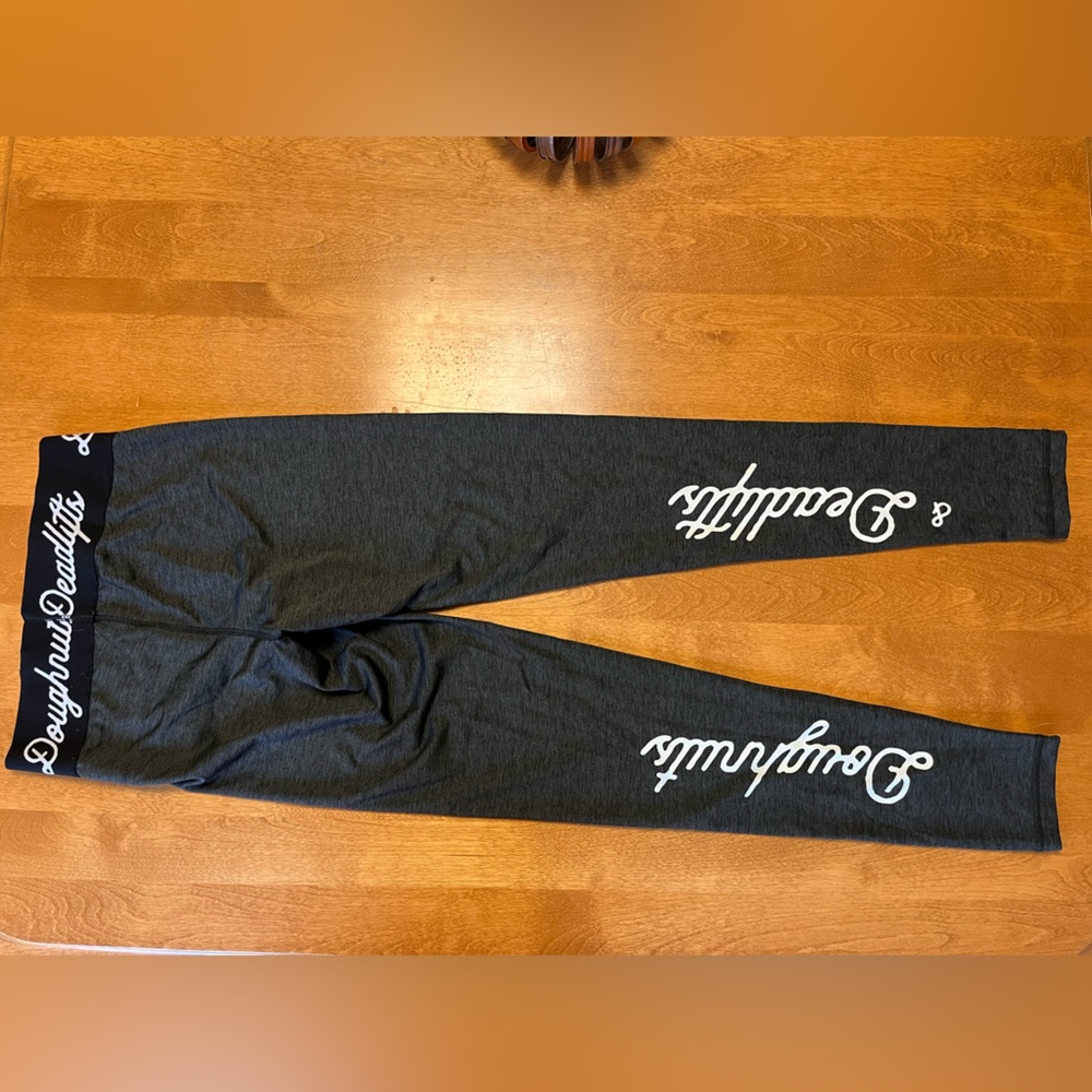 Doughnuts and Deadlifts leggings